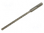 Drill bit | for concrete | &Oslash;: 6mm | L: 165mm | SDS-Plus&reg; | QUATTRIC II