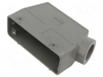 Enclosure for connectors: HDC | Type: high | Gland: PG21