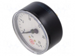 Manometer | 0&divide;25bar | rear connection | Thread: G 1/4" | 63mm | metal