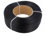 Filament: ABS+ | 1.75mm | black | 230&divide;270&deg;C | 1kg | Table temp: 80&divide;110&deg;C