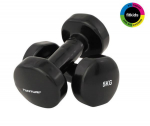 Tunturi Vinyl Dumbbells 5.0kg, Black, 2pcs