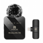 PULUZ PU647B Wireless Lavalier Microphone