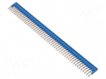 Comb bridge | blue | terminals: 50 | 3.5mm