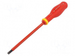Screwdriver: insulated | slot | 6.5x1.2mm | Blade length: 150mm