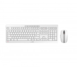 CHERRY Stream Desktop Recharge keyboard Mouse included Universal RF Wireless QWERTY English Grey