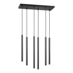 Uued tooted // HARMONI lampa wisząca, moc max.6x20W, G9, czarna