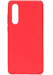 Back panel cover Evelatus Huawei P30 Premium Soft Touch Silicone Case Red