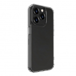 Back panel cover Evelatus Apple iPhone 15 Pro Max Military Shockproof Silicone Case TPU Transparent