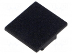 Cap for LED profiles | black | 20pcs | ABS | LINEA20