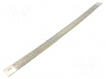 Braids | earthing tape | W: 30mm | 50mm2 | &Oslash;1: 11mm | &Oslash;2: 11mm | 250A | KT