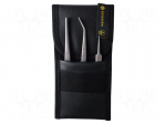 Tweezers-set | for precision works | 3pcs.