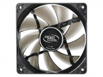 Cooler Deepcool  120 mm case ventilation fan,  "Wind Blade 120", transparent, hydro bearing,4 LED's
