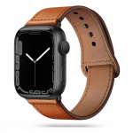 Strap Tech-Protect  Tech-Protect LeatherFit strap for Apple Watch 4 / 5 / 6 / 7 / 8 / 9 / SE / Ultra 1 / 2 (42/44/45/49 mm) - brown