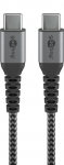 Cable Goobay  USB-C male  USB-C male