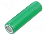 Re-battery: Li-Ion | 18650,MR18650 | 3.6V | 2500mAh | &Oslash;18.55x65.1mm