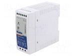 Power supply: switching | for DIN rail | 60W | 12VDC | 5A | 90&divide;264VAC