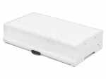 Enclosure: for DIN rail mounting | 33mm | No.of mod: 9