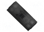 Electronic components tray | ESD | 320x135mm | black | 150&deg;C | QFN
