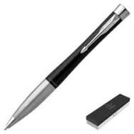 PARKER Kugelschreiber URBAN Muted Black C.C. M Schwarz Geschenkbox
