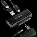 AXAGON ADSA-FPX USB-C 10Gbps - SATA 6G 2.5"/3.5" SSD/HDD FAST PORT X adapter incl. AC, adapter USB-C - USB-A