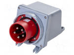 Connector: AC supply 3-phase | socket | male | power supply | 125A