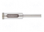 Drill bit | &Oslash;: 12mm | Drill Bit: diamond | for stoneware