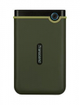 External HDD|TRANSCEND|StoreJet|1TB|USB 3.1|Colour Green|TS1TSJ25M3G