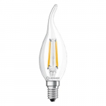 LED bulb E14, C35, 4W, 470lm, 2700K