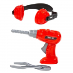 M&auml;nguala | PC | Konsoolid | Tarvikud // Harivad m&auml;nguasjad | Interaktiivsed | Loomingulised | Kunstilised // Zestaw Narzędzi Wkrętarka Nauszniki Kleszcze 91093