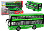 M&auml;nguala | PC | Konsoolid | Tarvikud // M&auml;nguasjad ja m&auml;ngud lastele // Autobus Piętrowy Na Baterie Światła Dźwięki Napęd Frykcyjny Zielony 1:16