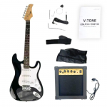 Electric guitar V-TONE ESST39 BK 4/4 stratocaster