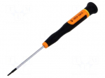 Screwdriver: precision | slot | 1.8x0.3mm | Blade length: 60mm