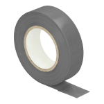 Uued tooted // Zestaw 10 taśm izolacyjnych 19mm, szara, uniepalniona, grubość 0,13mm, długość 20m