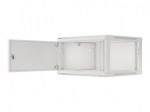 Lanberg | Rack cabinet 19" wall-mount 12U/600x450 for self-assembly with metal door (flat pack) | WF01-6412-00S | Grey
