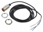 Sensor: photoelectric | straight | Range: 0&divide;1m | PNP | Usup: 10&divide;30VDC