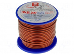 Coil wire | double coated enamelled | 1.9mm | 0.25kg | -65&divide;200&deg;C