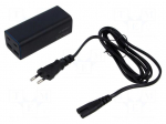 Power supply: switching | 5VDC, | 5A | 100W | 110&divide;240VAC | 0&divide;40&deg;C | black