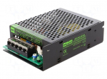 Power supply: switched-mode | modular | 60W | 24VDC | 135x98x40mm