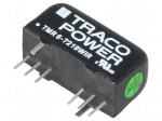 Converter: DC/DC | 6W | Uin: 43&divide;160V | 9VDC | Iout: 666mA | SIP8 | 5.9g