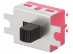 Switch: slide | Pos: 2 | DPDT | 6A/120VAC | 6A/28VDC | ON-ON | -30&divide;65&deg;C