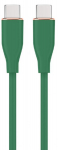 Cable Gembird Premium silicon USB Type-C Male - USB Type-C Male 1.5m Green