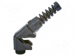 Cable gland | angular | NPT1/2" | IP68 | polyamide | black | HSK-W-FLEX
