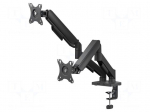 Holder | 9kg | 17&divide;32" | black | Arm len: 506mm | Dim: 948x109x564mm