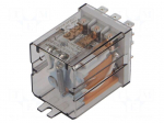 Relay: electromagnetic | 3PDT | 24VAC | Icontacts max: 10A | 60.63