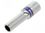 Socket: 12-angles | socket spanner | 9mm | 3/8" | long