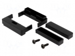 Radio mounting frame | Audi | 1 DIN | black
