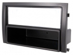 Radio mounting frame | &Scaron;koda | 2 ISO | black