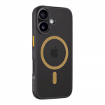 Tactical MagForce Hyperstealth 2.0 Cover for iPhone 16 / black/yellow