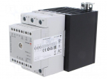 Relay: solid state | 30A | 3-phase | on panel,for DIN rail mounting