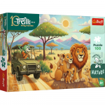 M&auml;nguala | PC | Konsoolid | Tarvikud // Harivad m&auml;nguasjad | Interaktiivsed | Loomingulised | Kunstilised // Puzzle - 100 - Lwy - Rodzina Treflik&oacute;w - Inspired By Nature - Trefl 16593